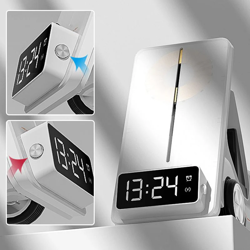 5-in-1 Car Shape Fast Wireless Charger Stand - Image 7