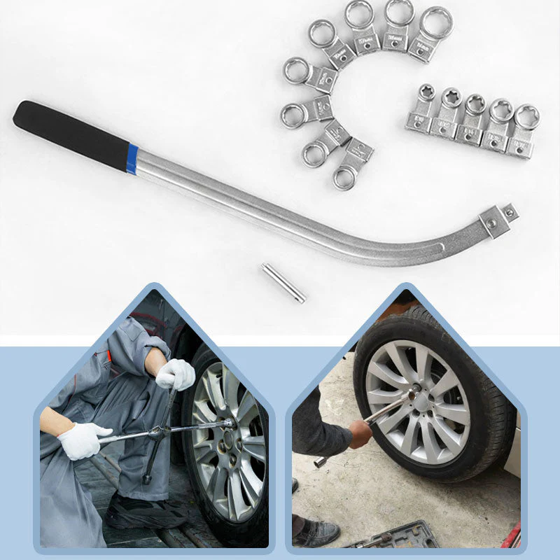 15 Piece Portable Replaceable Head Belt Wrenches Set - Image 4
