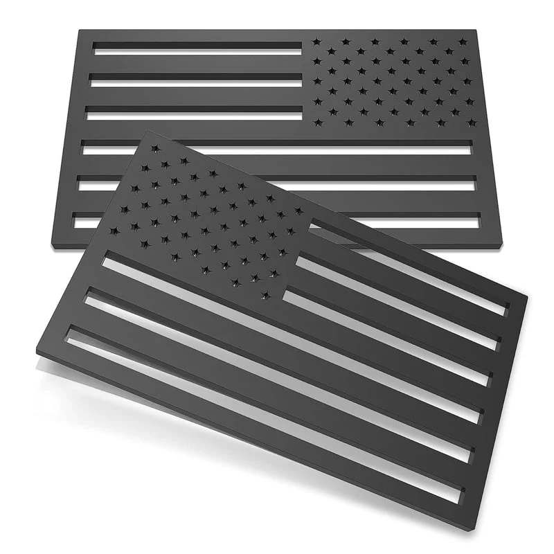 2PCS Flag Emblem Car Decal - Image 9