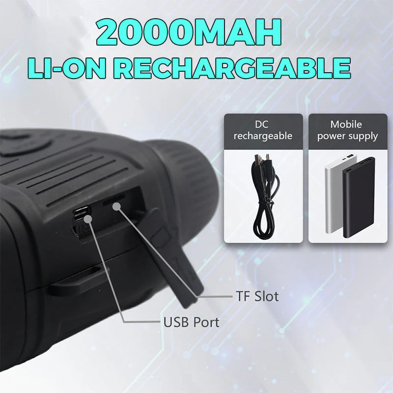 Rechargeable Night Vision Goggles Set - Image 4