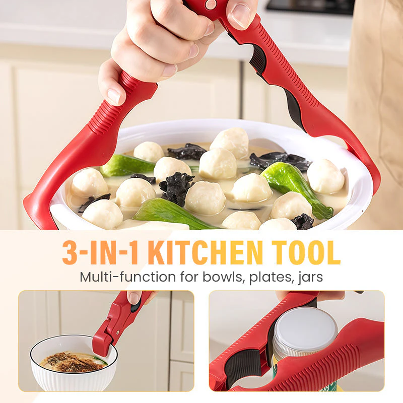 3-in-1 silicone clip for bowls and plates - Image 2