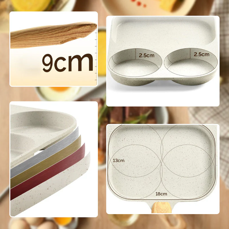 ⏳Time-limited Special⏰3-In-1 Split Non-Stick Pan - Image 5