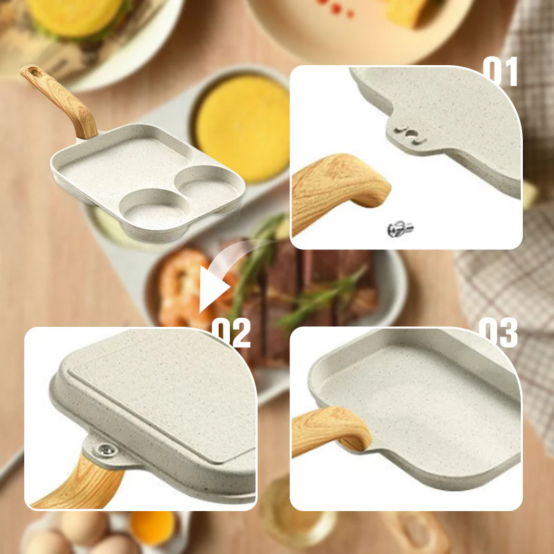 ⏳Time-limited Special⏰3-In-1 Split Non-Stick Pan - Image 7
