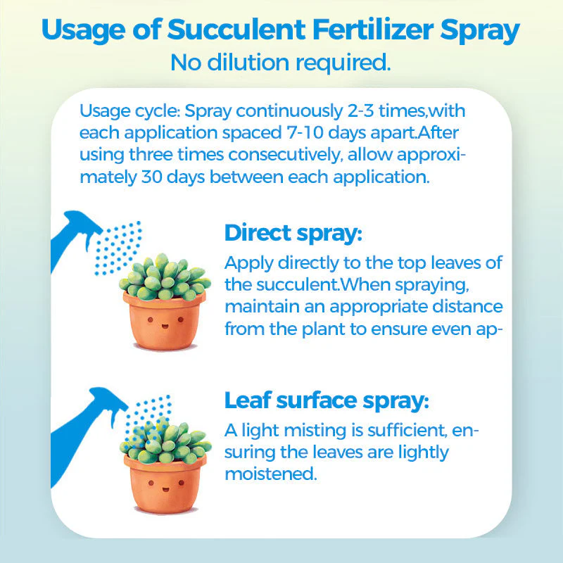 300ml Succulent Fertilizer Spray - Image 8
