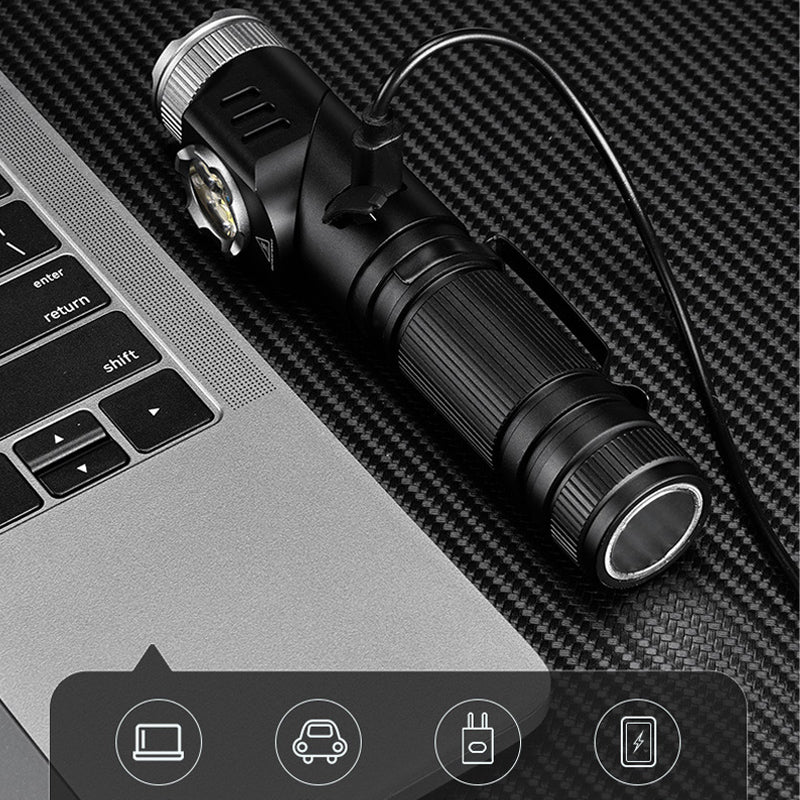 Multi-Function LED Flashlight with Magnetic Base - Image 6