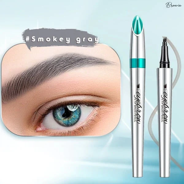 📢📢Buy 1 get 1 free⏰3D Waterproof Microblading Eyebrow Pen 4 Fork Tip Tattoo Pencil - Image 11