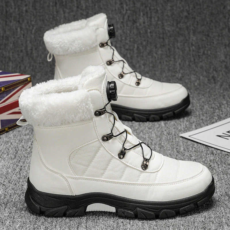 ✨ Men’s Cozy Boots with Soft Faux Fur Lining - Water-Resistant & Thermal Insulated for Extreme Cold Weather ❄️🛡️ - Image 4