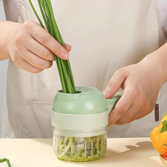 ✨5 IN 1 PORTABLE ELECTRIC VEGETABLE CUTTER SET✨ - Image 4