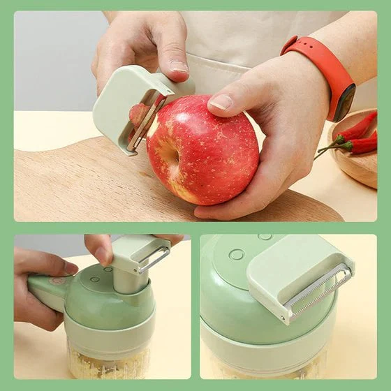 ✨5 IN 1 PORTABLE ELECTRIC VEGETABLE CUTTER SET✨ - Image 5