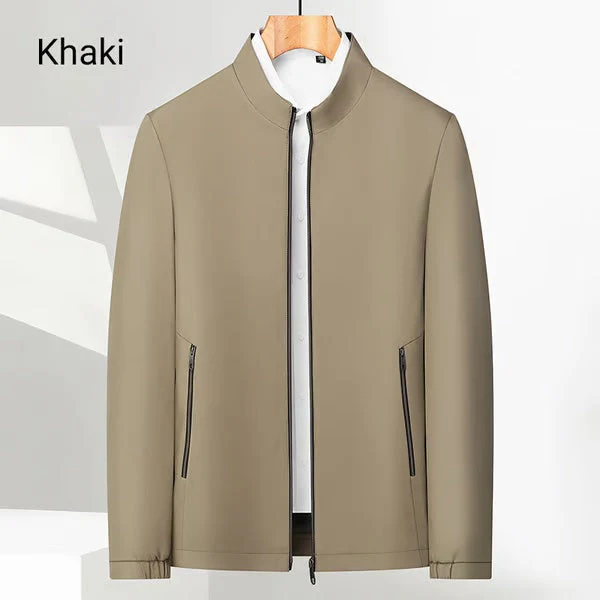 👑Fliwos® Men's Standing Collar Zipper Casual Jacket - Image 9