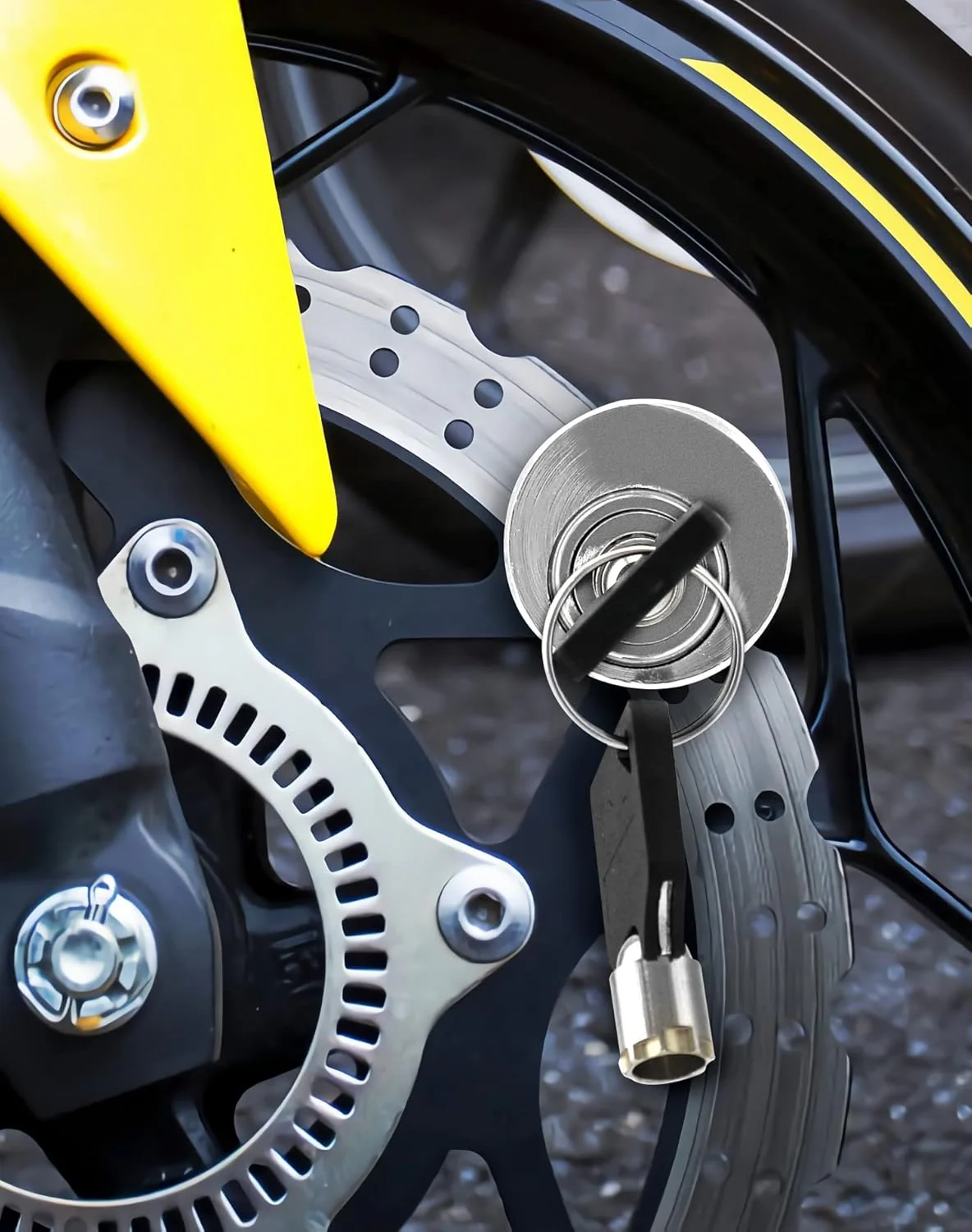 🔒Motorcycle and Bicycle Anti-Theft Disc Brake Lock - Image 11