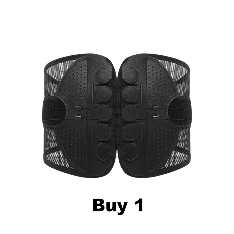 Adjustable Lumbar Support Belt Lower Back Brace - Image 9