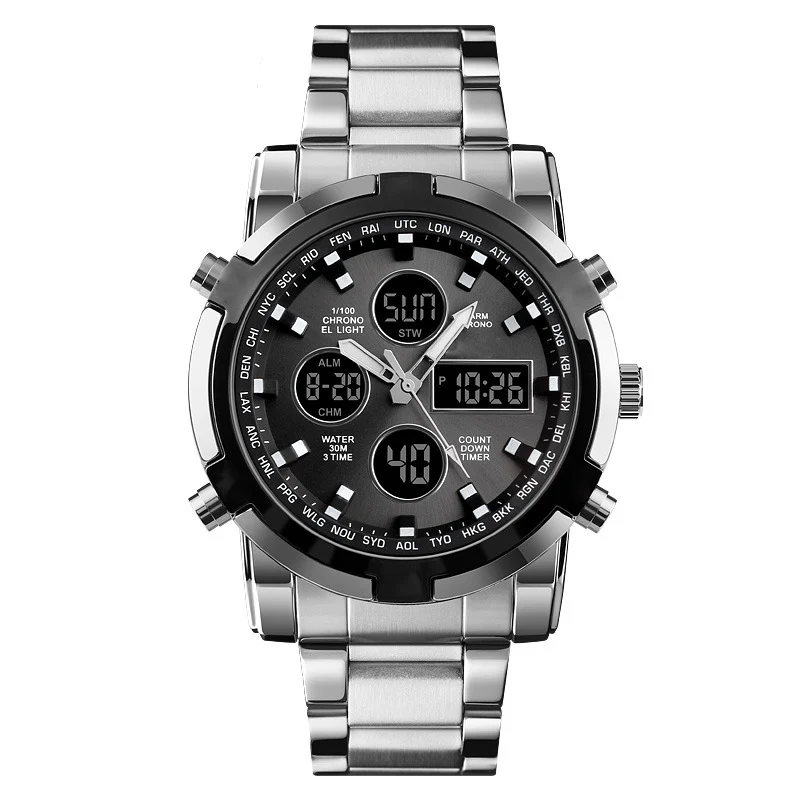⌚ 50% OFF NOW! 🪖 Men‘s Military Watch – Analog-Digital Display, Waterproof & Shock-Resistant 🛡️ - Image 10