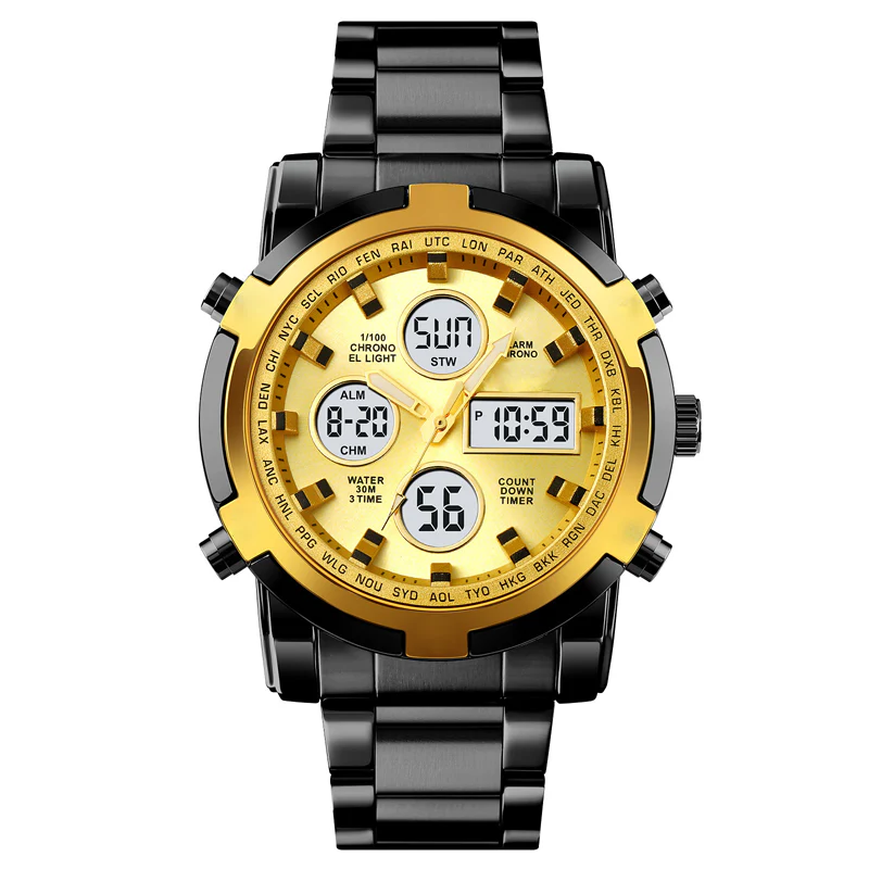 ⌚ 50% OFF NOW! 🪖 Men‘s Military Watch – Analog-Digital Display, Waterproof & Shock-Resistant 🛡️ - Image 11