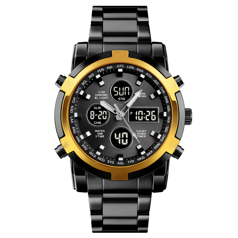 ⌚ 50% OFF NOW! 🪖 Men‘s Military Watch – Analog-Digital Display, Waterproof & Shock-Resistant 🛡️ - Image 12