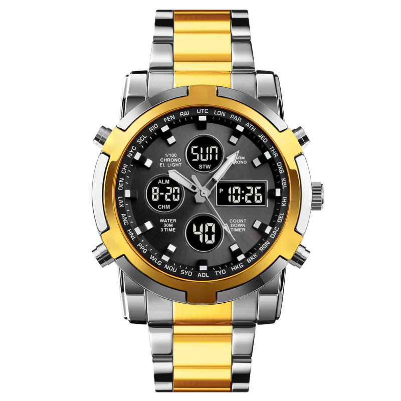 ⌚ 50% OFF NOW! 🪖 Men‘s Military Watch – Analog-Digital Display, Waterproof & Shock-Resistant 🛡️ - Image 13