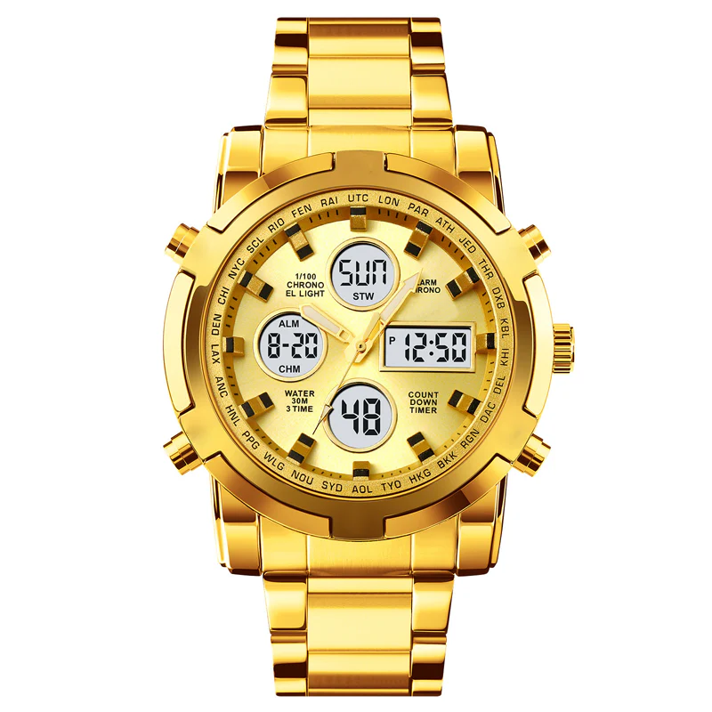 ⌚ 50% OFF NOW! 🪖 Men‘s Military Watch – Analog-Digital Display, Waterproof & Shock-Resistant 🛡️ - Image 14
