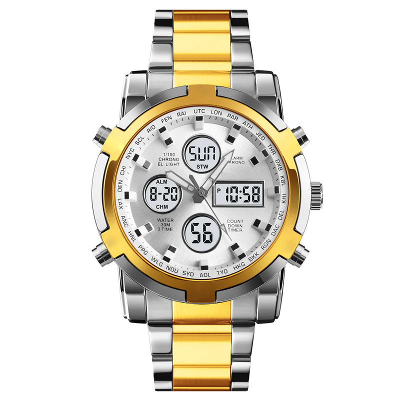 ⌚ 50% OFF NOW! 🪖 Men‘s Military Watch – Analog-Digital Display, Waterproof & Shock-Resistant 🛡️ - Image 15