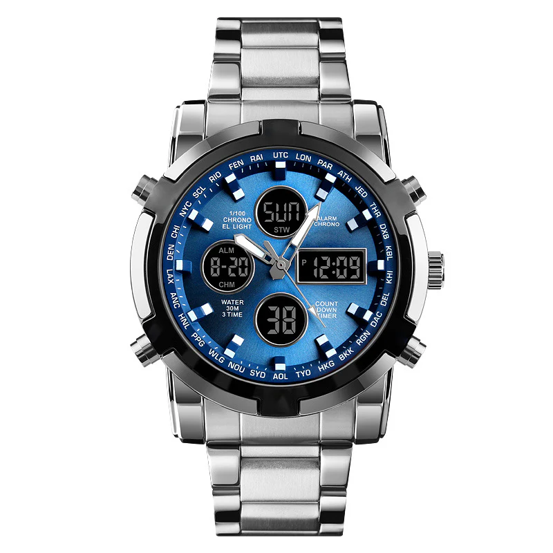 ⌚ 50% OFF NOW! 🪖 Men‘s Military Watch – Analog-Digital Display, Waterproof & Shock-Resistant 🛡️ - Image 7