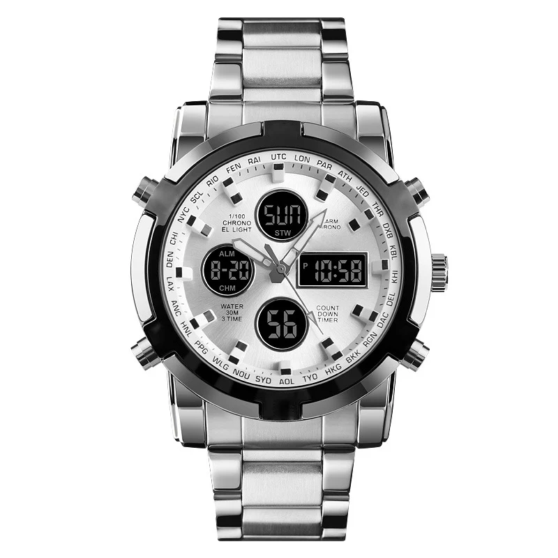⌚ 50% OFF NOW! 🪖 Men‘s Military Watch – Analog-Digital Display, Waterproof & Shock-Resistant 🛡️ - Image 8