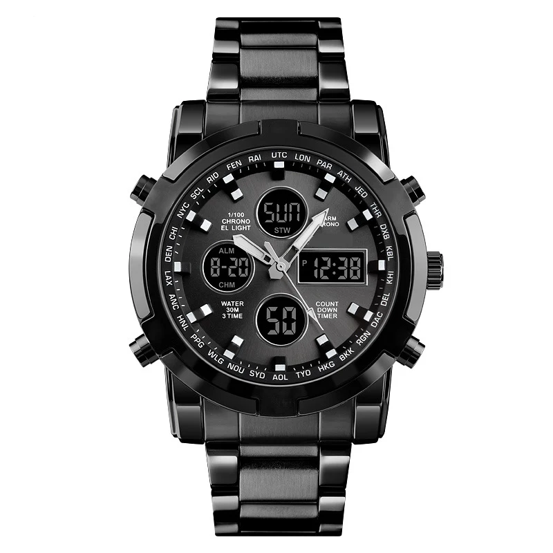 ⌚ 50% OFF NOW! 🪖 Men‘s Military Watch – Analog-Digital Display, Waterproof & Shock-Resistant 🛡️ - Image 9