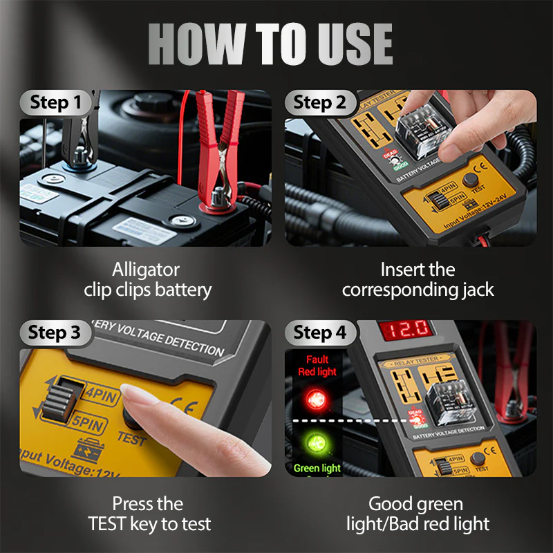 🥳2026 HOT SALE🥳💞50K+ SOLD!🛡️🔦 Your Electrical Safety Guardian. LED Indicator Tester for Safe, Accurate Checks. 🚗🧰 - Image 8