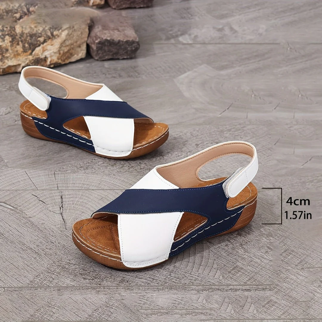 🔥Last Day Promotion 50% OFF - Women's Ultra Comfortable Slope Heel Orthopaedic Sandals - Image 10