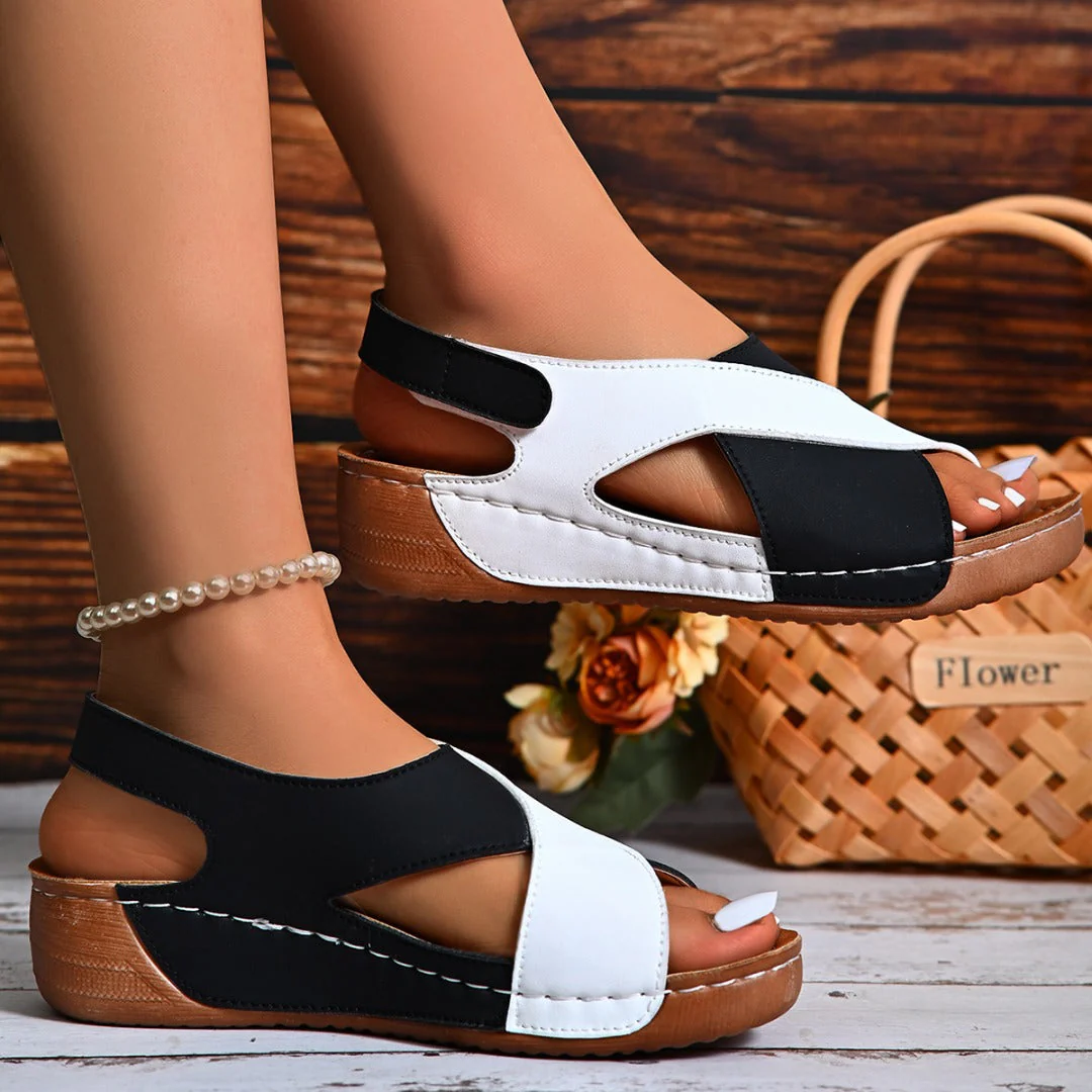 🔥Last Day Promotion 50% OFF - Women's Ultra Comfortable Slope Heel Orthopaedic Sandals - Image 3