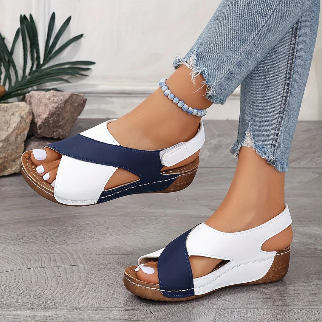🔥Last Day Promotion 50% OFF - Women's Ultra Comfortable Slope Heel Orthopaedic Sandals - Image 8