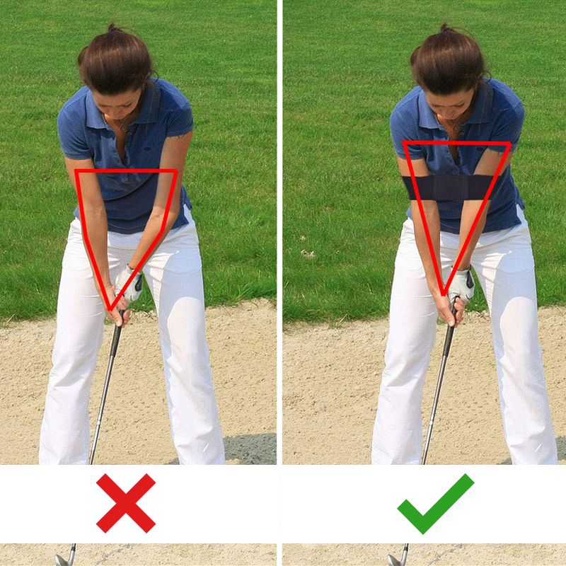 Golf Training Aid Swing Arm Strap - Image 2