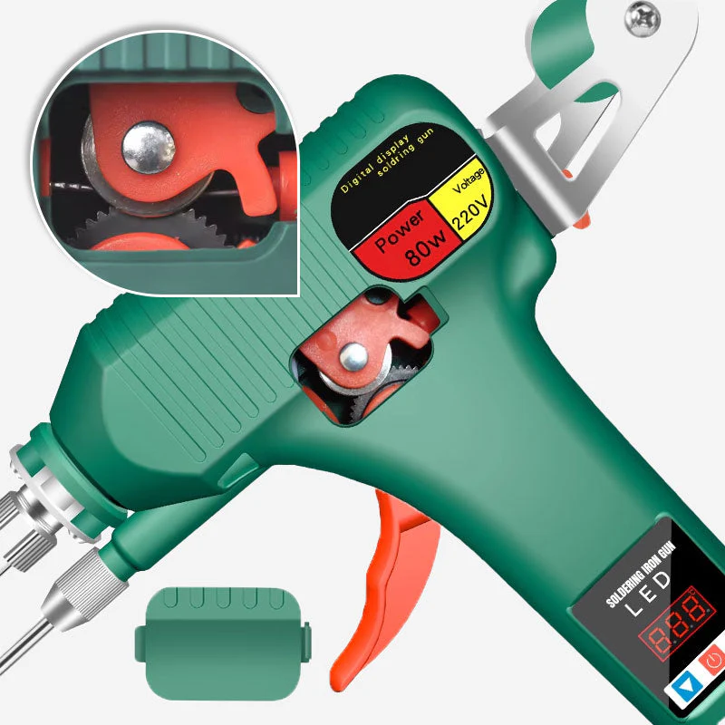 Digital Display  Soldering Iron - Auto Feed tin wire - Image 3