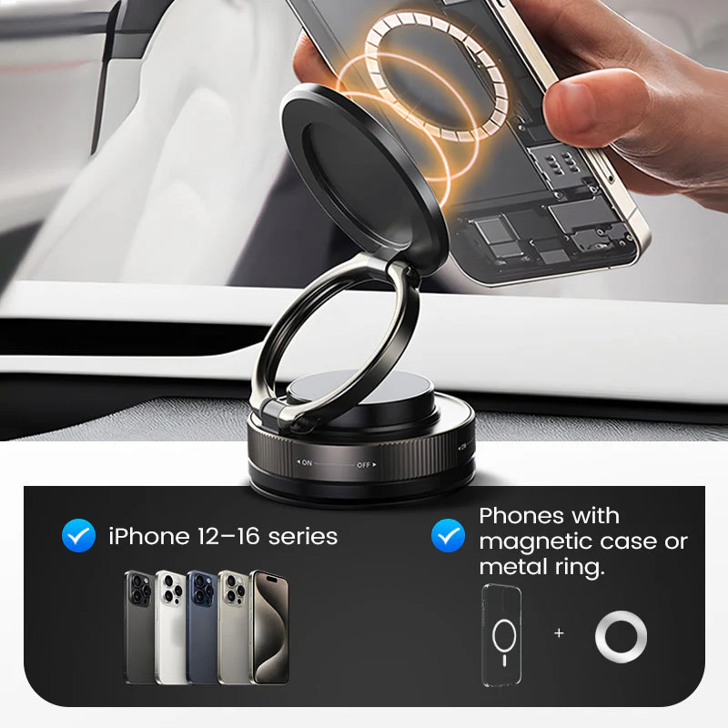 🔥Buy More Save More🔄360° Adjustable Vacuum Magnetic Phone Holder📱🚗 - Image 8