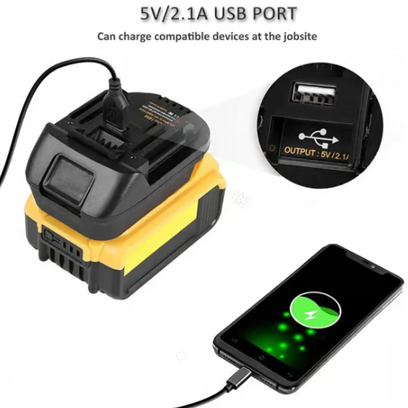🔋 50% OFF NOW! ⚡ 18V Lithium Battery Adapter - Universal Compatibility with Power Tools, Lightweight & Long-Lasting 🛠️📦 - Image 2