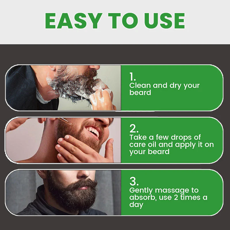 Effective Nourish Soften Beard Care Oil - Image 5