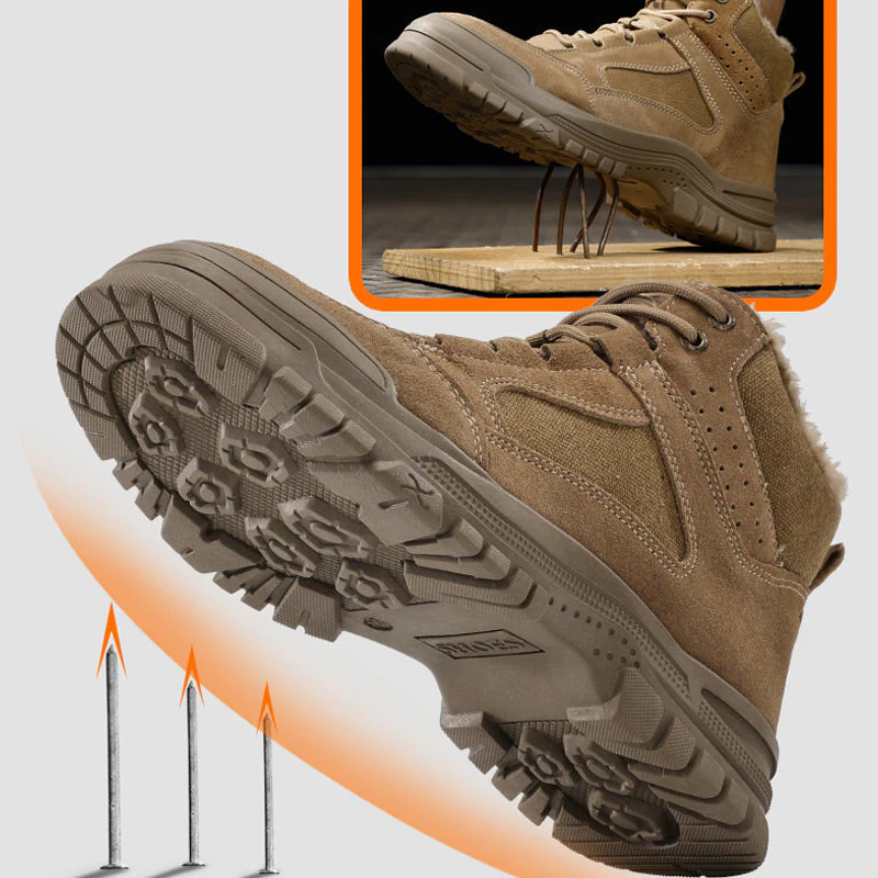 🎅 Men's Winter Safety Shoes – Steel Toe Cap and Slip-Resistant! -- Free Shipping - Image 4