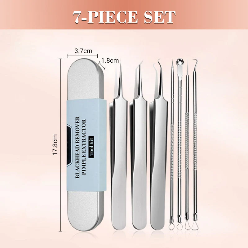 💓HOT SALE 50% OFF💥Stainless Steel Blackhead Remover Tool Kit - Image 12