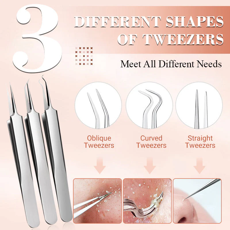 💓HOT SALE 50% OFF💥Stainless Steel Blackhead Remover Tool Kit - Image 3