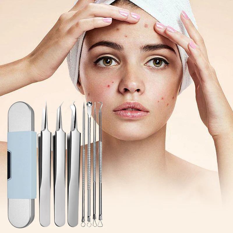 💓HOT SALE 50% OFF💥Stainless Steel Blackhead Remover Tool Kit - Image 4