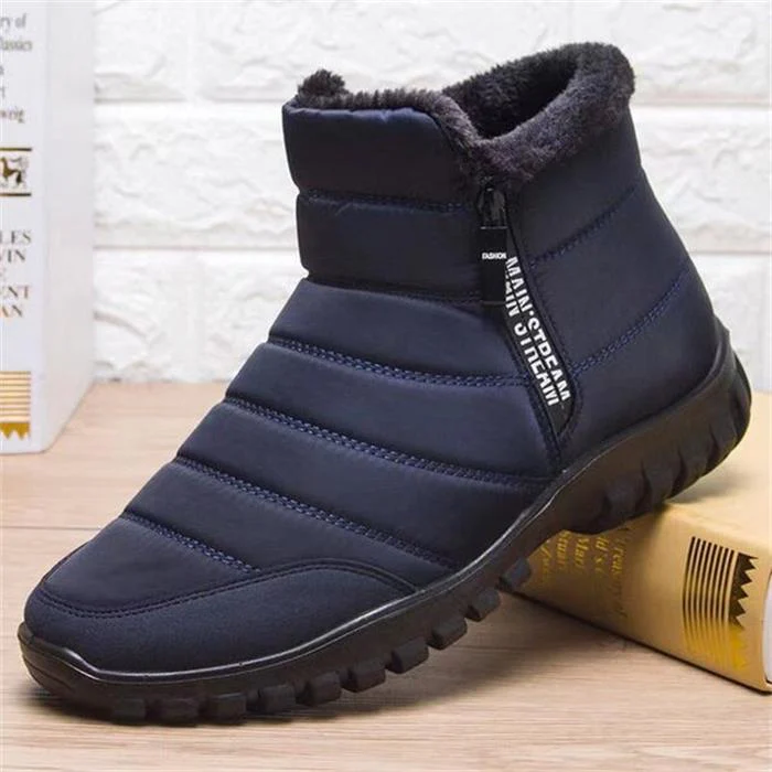 🔥2024 New Year's Hot Sale🔥Waterproof Warm Cotton Zipper Snow Ankle Boots - Image 2