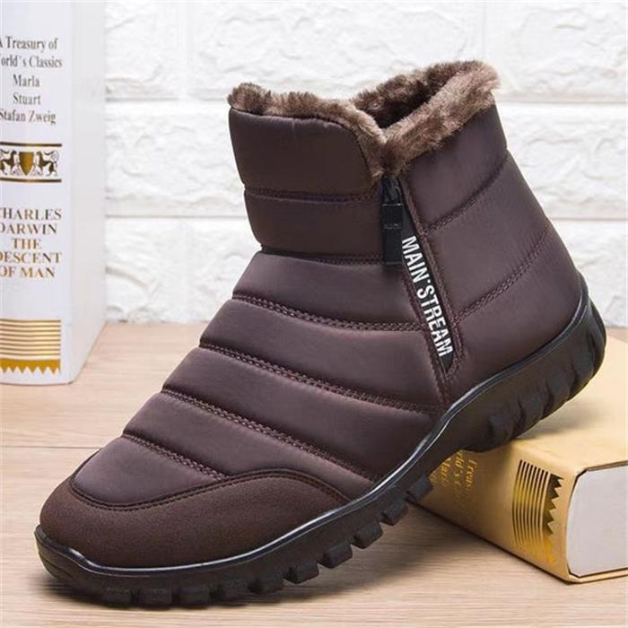 🔥2024 New Year's Hot Sale🔥Waterproof Warm Cotton Zipper Snow Ankle Boots - Image 3
