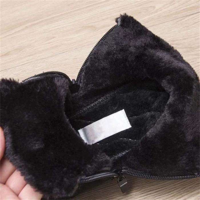 🔥2024 New Year's Hot Sale🔥Waterproof Warm Cotton Zipper Snow Ankle Boots - Image 5