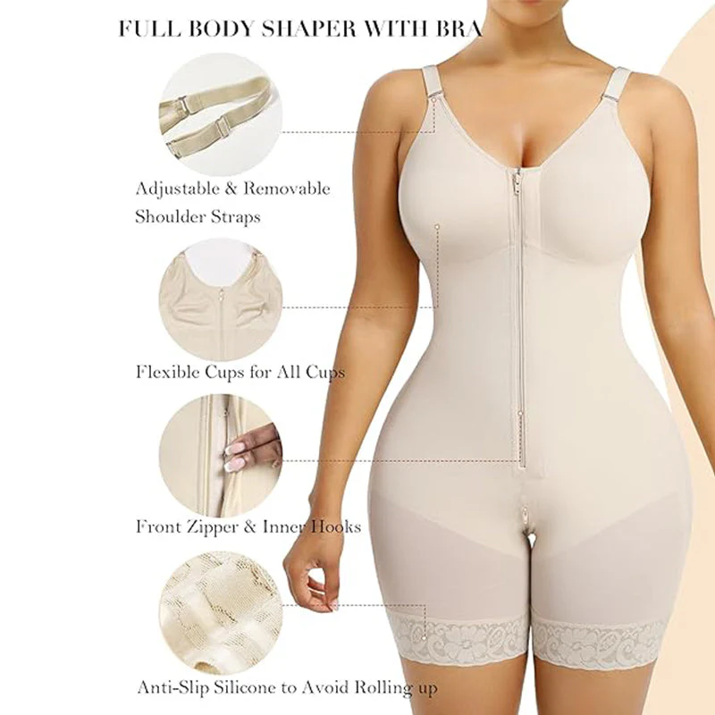 💗LAST DAY PROMOTION - 50%OFF💗Women's Tummy Control Butt Lifting Bodysuit - Image 5
