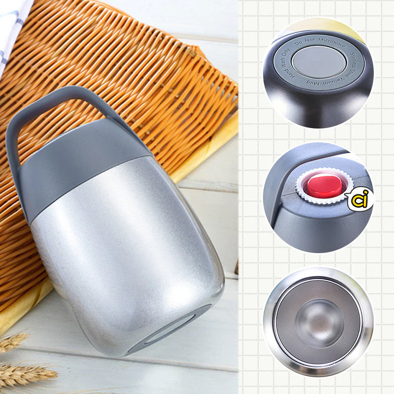 Portable Stainless Steel Breakfast Braised Beaker - Image 3