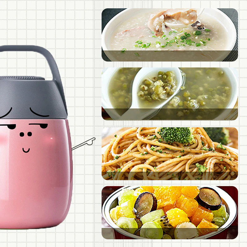 Portable Stainless Steel Breakfast Braised Beaker - Image 6