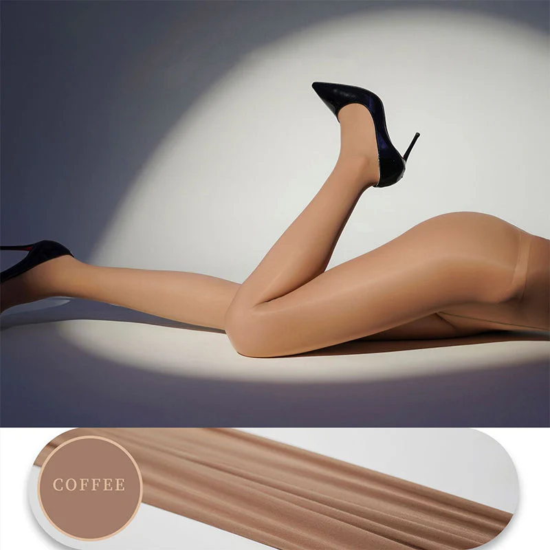 ✨Buy 1 Get 1 Free✨Shiny Sheer Tights for Women – Snag-Resistant & Non-Slip - Image 8
