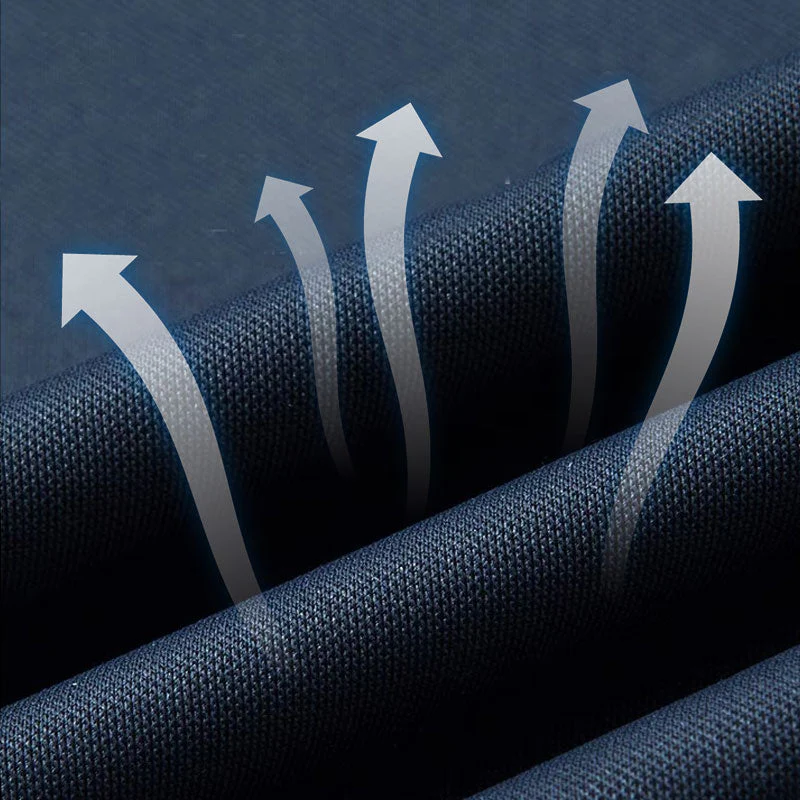 🔥Buy 2 Free shipping🔥Men's Glossy Breathable Short Sleeve Business Shirt - Image 3