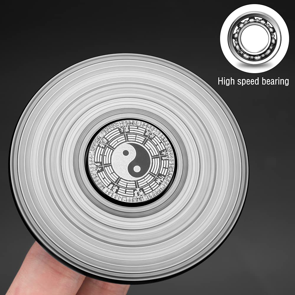 Portable Feng Shui Bagua Tai Chi Gyroscope Compass - Image 4