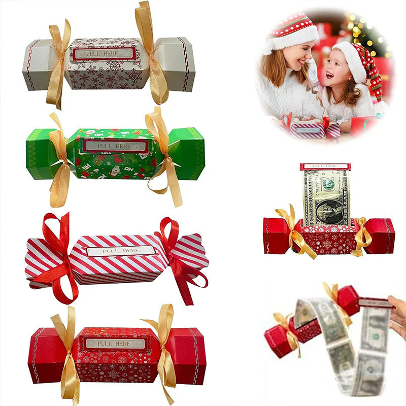 Christmas Surprise Money Pull Pouch - Image 7