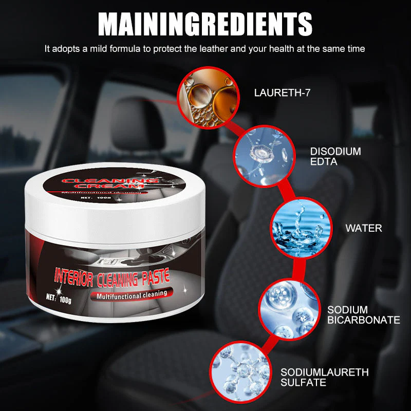 🔥Hot Sale🔥Car Interior Renovation Maintenance Cleaning Cream - Image 3