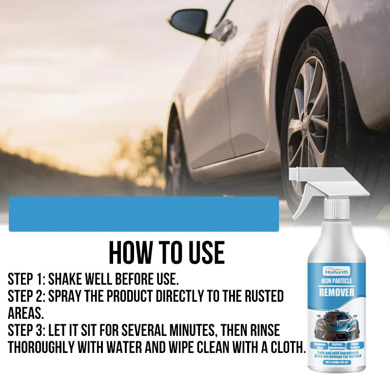 🔥LAST DAY PROMOTION - 50%OFF🔥Car Rust & Iron Particle Remover Spray - Image 8